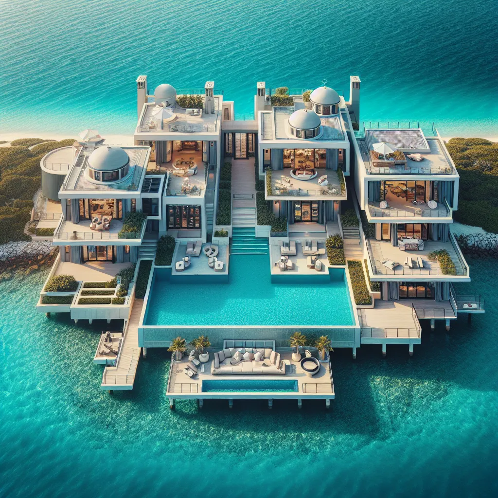 Luksusowe wakacyjne rezydencje nad morzem